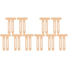 1-5세트 키네시올로지 테이프 무릎 운동 탄력 스포츠 보호 패치 통기성 면 지지용, 02 2 Set 10Pcs, 01 Beige