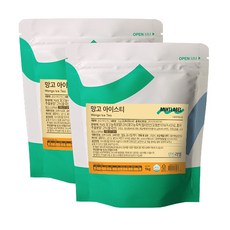 민트라벨 망고 아이스티 1kg 2개세트, 2개, 2개