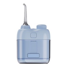 ERANSTAR 미니 무선 물치실 구강세정기 IPX7급 방수 휴대용/여행용/캠핑용/출장용, 블루