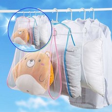 쌍문상회 세탁걸이형망 건조망 베개건조망 옷걸이 다용도 메쉬 옷걸이건조망 인형건조망 대형건조망 HH-Y12 40872EA, 1단, 화이트