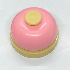 傳菜鈴廚房叫餐鈴按鈴器傳喚鈴搶答鈴出餐上菜鈴鐺上車鈴鐺 副廠商品, 1個, 粉色