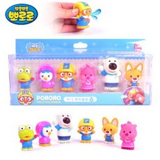 뽀로로 미니 목욕 물총 6종 세트 뽀로로/크롱/패티/루피/에디/포비, 1개