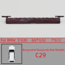 BMW 5 시리즈 2015-2023 G30 6 GT 7 F90 용 자동차 루프 트래블 랙 커버 플레이트 캡 51137443691, 12 Burgundort Red