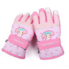 여자아이장갑 겨울 스키장갑 마이멜로디 큐트패턴 여아동 방한장갑