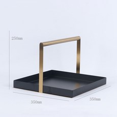 STTPEI 新中式花藝盆景托盤 客廳酒櫃裝飾品, 如圖所示