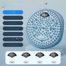 운동 기구 발 마사지 지압 스트레칭 회전 허리 홈, 1개, 블루 스마트