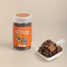 Tunalala鮪魚拉拉【鮪魚脆餅】100%鮪魚烘烤乾燥製成的酥脆點心 低脂高蛋白 無添加 全齡犬貓零食, 100g, 1個, 鮪魚