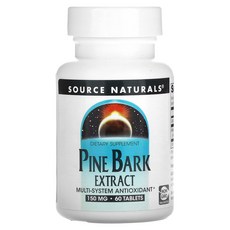 [60정] 소스내추럴스 소나무 껍질 추출물 150mg 60정, 1개, 60정