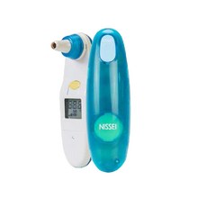 NISSEI日本精密耳溫槍 藍色 MT-30CPLB 送一盒20入耳套 台灣製, 1個