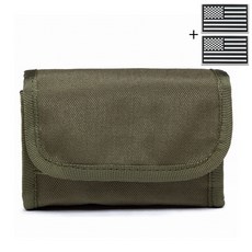 WOSPORT 전술 조끼 V5 PC 퀵릴리즈 사냥 다기능 MOLLE 백 지퍼 시스템 위장, 03 Green