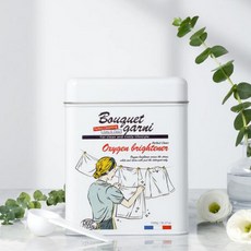 韓國Bouquet Garni 活氧去漬酵素漂白粉1kg，有效去除頑固污漬，適用於各種顏色衣物，讓衣物恢復潔淨亮麗, 1個