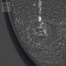 미나픽 T자형 실리콘 물막이 높이 10cm 블랙 강력접착물막이