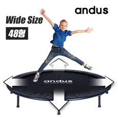 앤드어스 원형 트램폴린 48인치, 리얼레드