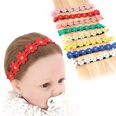 아랑로랑 아랑로랑 골드자수데이지 아기헤어밴드