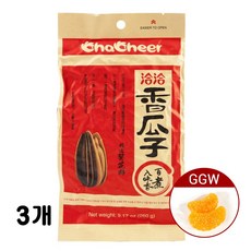 가가왕중국식품 챠챠 해바라기씨 오향맛, 260g, 3개