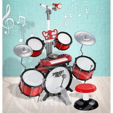 유치원생 정서발달 음악놀이 피아노 드럼 악기완구 유아드럼 드럼놀이