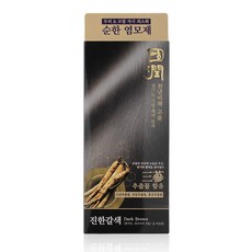 엔프라니 천년비책 고윤 생기모 크림 헤어칼라, 1개, 진한갈색