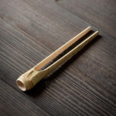 픽바이 대나무 차 집게 1+1 모음 보이차 꽃차, 1개