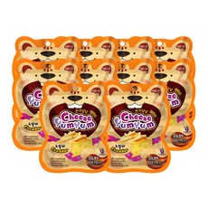아가애 치즈냠냠 체다치즈 [치즈동결건조], 10개, 20g, 노랑이