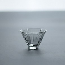 高硼硅玻璃 銀杏葉瓣 葉脈紋 品茗杯, 1個, 55ml