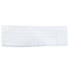 로지텍 K270 실리콘 키스킨 (호환MK270R MK275 MK295 K270R K275 K295 MK200 K200) 생활방수, 반투명+기본ver, 1개