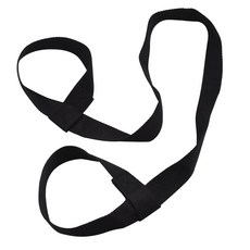 요가 매트 스트랩 요가 매트 블랙 한 건, 흑, 1개