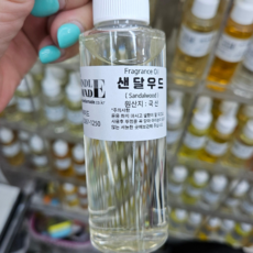 [캔들메이드]국산 프레그런스 오일 100ml, 샌달우드, 1개