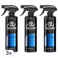로드위너 차량용 발수 유리막 코팅제 습식, 500ml, 3개