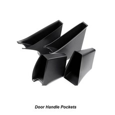 문짝 측면 보관함 핸들 포켓 테슬라 모델 Y 2024 2020 슬롯 트레이 정리함 악세사리, Door handle box