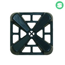 수박받침대 과일받침대 사각형/타원형 다용도받침대 메론 참외 호박 상인농자재, 사각형(20개), 검정색, 1개