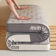 시스슈 목편한 천연 라텍스 메모리폼 매트리스 허리에좋은 독립 수면 매트리스 탄탄한 학생 기숙사 메트리스