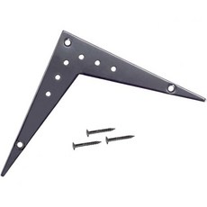 플라잉 스타일 기타 테일피스(나사 포함) 전기 기타용 V 스타일 기타 브릿지 테일피스 블랙, 플라잉 스타일 기타 테일피스(나사 포함), 전기 기타용