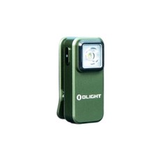 OLIGHT Oclip 300流明 70米 夾燈 胸燈 TYPE-C充電 紅燈警示 攜帶式 應急照明燈, 綠色, 1個