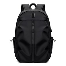 Schoolbag 레저 여성 배낭 간단한 14 남성과 인치 펜던트와 대용량 컴퓨터 스포츠, 14인치, Black