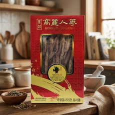 고려홍삼 6년근 홍삼 달임용 소편 (31~50뿌리) 검사품 건홍삼, 1개, 300g