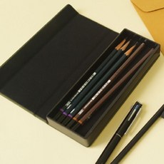 가죽느낌 중역데스크 소품정리함 미니수납함 tjr+846Ir, 블랙