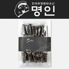 [아트푸드] 명인 수제 검은깨 검정깨 강정 바삭한 한과, 1개, 260g