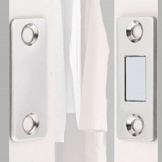 자석 문 빠찌링 중 여닫이잠금장치 문빠찌링 도어푸쉬 푸쉬빠찌링 랏지 가구부자재 강력빠찌링 가구빠찌링, 1개