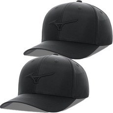 미즈노골프 RB 투어 스타일 골프모자 52KW2250, Black, 2개