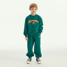 매장정품 베네통 BENETTON BENETTONKIDS 기모 트레이닝 팬츠_QATP07561GN QATP07561GN 502830