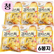 리얼 감자스틱 18p, 6개, 360g