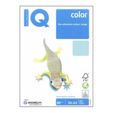 색상지 A4 하늘색 50매 색상A4용지 A4컬러용지