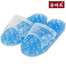 ARUA 아루아 물바로 욕실화 물빠짐 욕실 슬리퍼 MADE IN KOREA (트임형), 스카이, 1개