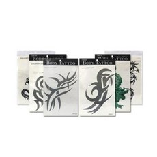 QN28X6Y7_58 타투스티커 패션 여행 바디 헤나 문신