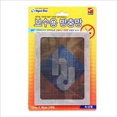방충망보수테이프 현대 접착식 보수용방충망(특대형 12x16cm)2매 방충망보수용품