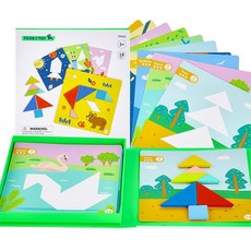 조각 퍼즐 그림 맞추기 자석 도형 초등생 방과후 엄마표 창의력 조카