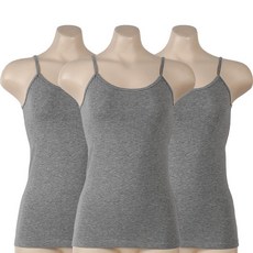 예스플러스 국산 순면 끈나시 3p세트_수입산 비교불가