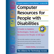 (영문도서) Computer Resources for People with Disabilities: A Guide to Assistive Technologies Tools and... Paperback, Hunter House Publishers, English, 9780897934336