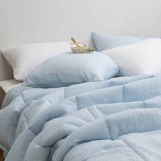 스노우 여름이불세트 슈퍼싱글 블루 침대이불세트 원룸이불 예쁜이불세트79m6+1hlQ