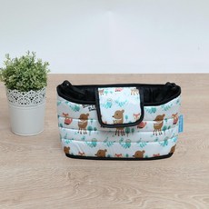 ViVibaby 多功能推車汽車椅背置物袋, 小鹿森林, 1個